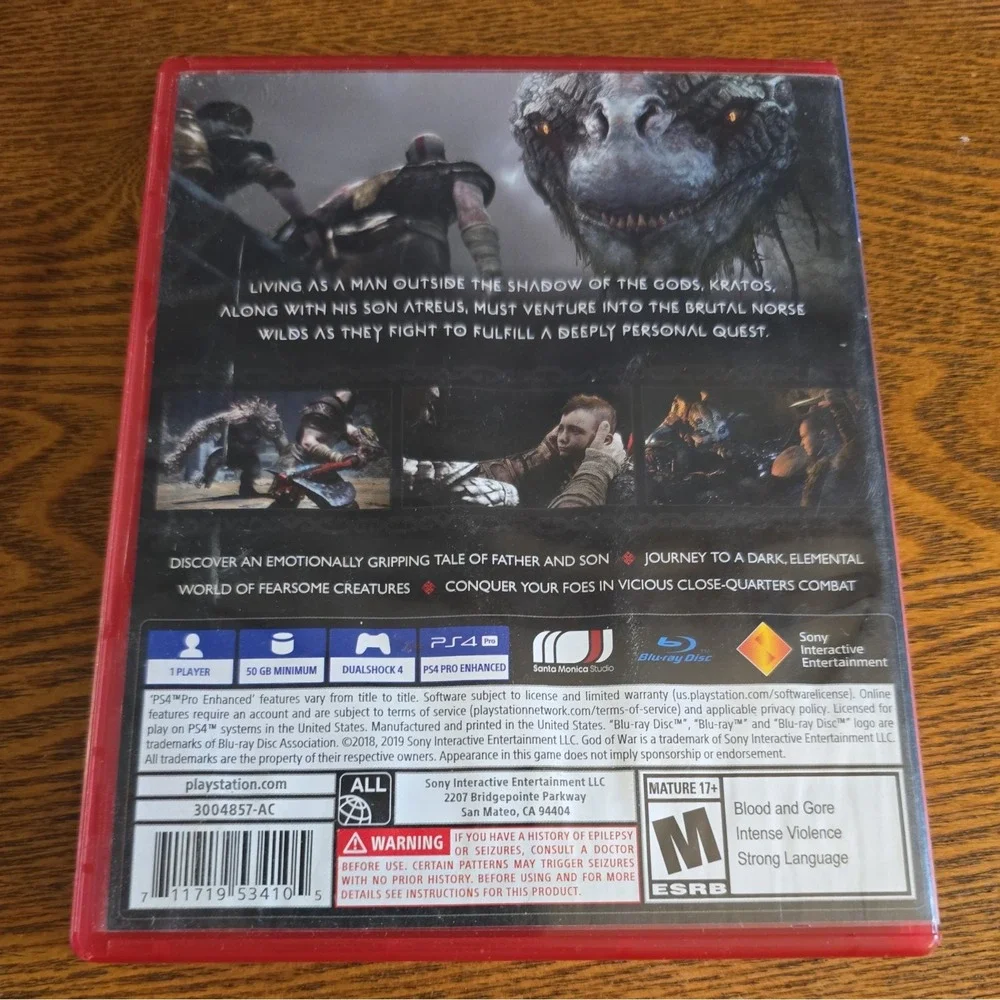 God of War - Sony PlayStation 4 (250029)